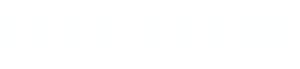 Logo, barber, barbershop, BARBERS.TWO